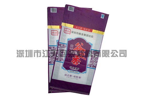 Color printing food woven bag